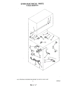04 - Oven Electrical parts for Whirlpool Range SM958PESW5 from AppliancePartsPros.com
