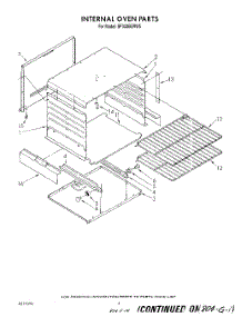 03 - Internal Oven parts for Whirlpool Range SF332BERW5 from AppliancePartsPros.com