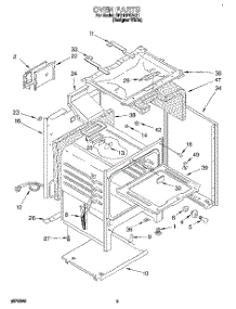 05 - Oven parts for Whirlpool Range SF310PEAQ1 from AppliancePartsPros.com