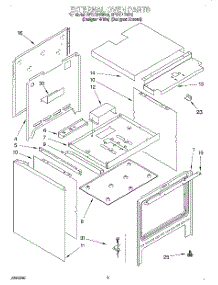 02 - External Oven parts for Whirlpool Range SF370PEWQ0 from AppliancePartsPros.com
