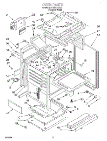 05 - Oven parts for Whirlpool Range SF387PEYQ5 from AppliancePartsPros.com