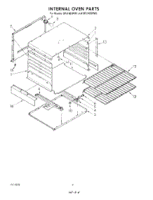 04 - Internal Oven parts for Whirlpool Range SF514ESRW1 from AppliancePartsPros.com