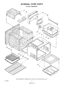 02 - Internal Oven parts for Whirlpool Range SM958PEPW1 from AppliancePartsPros.com