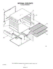 06 - Internal Oven parts for Whirlpool Range SF302ESRW1 from AppliancePartsPros.com
