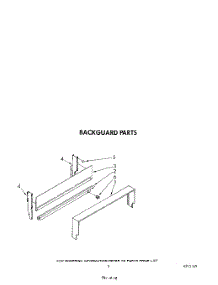 03 - Backguard parts for Whirlpool Range SF302EERW2 from AppliancePartsPros.com