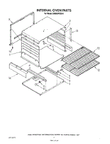03 - Internal Oven parts for Whirlpool Range SM958PESW4 from AppliancePartsPros.com