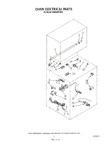 04 - Oven Electrical parts for Whirlpool Range SM958PESW4 from AppliancePartsPros.com