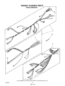12 - Wiring Harness , Literature And Optional parts for Whirlpool Range SM958PESW4 from AppliancePartsPros.com