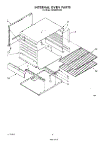 03 - Internal Oven parts for Whirlpool Range SM958PESW0 from AppliancePartsPros.com