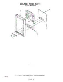08 - Control Panel parts for Whirlpool Range SM958PESW0 from AppliancePartsPros.com