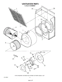 03 - Ventilation parts for Whirlpool Cooktop SC8900EMH1 from AppliancePartsPros.com