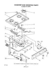 06 - Cooktop And Manifold , Literature And Optional parts for Whirlpool Range SF311PSRW5 from AppliancePartsPros.com