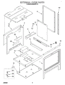 02 - External Oven parts for Whirlpool Range SS363BETT4 from AppliancePartsPros.com
