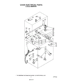 05 - Oven Electrical parts for Whirlpool Range SM988PESW0 from AppliancePartsPros.com