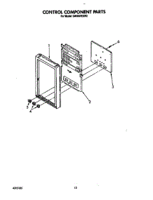 Control Component parts for Whirlpool Range SM988PESW2 from AppliancePartsPros.com