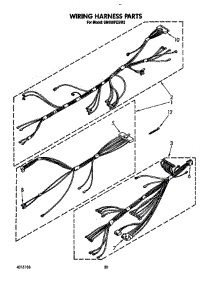 Wiring Harness parts for Whirlpool Range SM988PESW2 from AppliancePartsPros.com