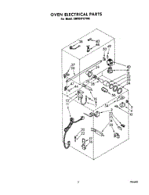 05 - Oven Electrical parts for Whirlpool Range SM958PEPW0 from AppliancePartsPros.com