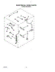 11 - Electrical Oven parts for Whirlpool Range SS373PEXT0 from AppliancePartsPros.com