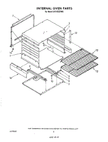 06 - Internal Oven parts for Whirlpool Range SF010EERW0 from AppliancePartsPros.com