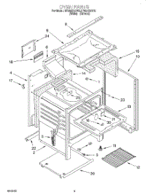 04 - Oven parts for Whirlpool Range SF302BSAW2 from AppliancePartsPros.com