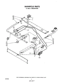 03 - Manifold parts for Whirlpool Range SM958PSKW2 from AppliancePartsPros.com