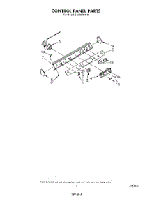 06 - Control Panel , Lit / Optional parts for Whirlpool Range SS630PER0 from AppliancePartsPros.com