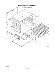06 - Internal Oven parts for Whirlpool Range SF3001ERW0 from AppliancePartsPros.com
