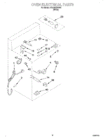 04 - Oven Electrical, Literature parts for Whirlpool Range SF370PEWW5 from AppliancePartsPros.com
