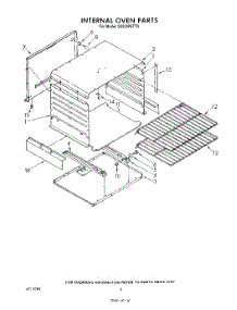 03 - Internal Oven parts for Whirlpool Range SS333PSTT0 from AppliancePartsPros.com
