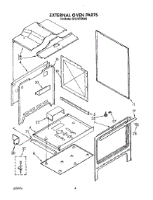 03 - External Oven parts for Whirlpool Range SF376PEWW0 from AppliancePartsPros.com