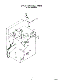 05 - Oven Electrical parts for Whirlpool Range SF376PEWW0 from AppliancePartsPros.com