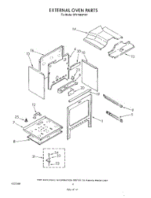 03 - External Oven parts for Whirlpool Range SF375BEPW7 from AppliancePartsPros.com