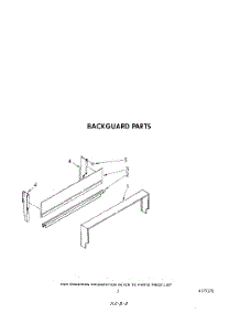 03 - Backguard parts for Whirlpool Range SF305ESRW1 from AppliancePartsPros.com
