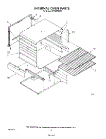 04 - Internal Oven parts for Whirlpool Range SF514EERW3 from AppliancePartsPros.com