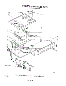 06 - Cooktop And Manifold , Literature And Optional parts for Whirlpool Range SF3004SRW0 from AppliancePartsPros.com