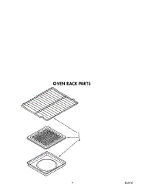 06 - Oven Rack, Lit / Optional parts for Whirlpool Range SF386PEWW0 from AppliancePartsPros.com