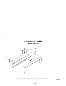 03 - Backguard parts for Whirlpool Range SF302EERW0 from AppliancePartsPros.com