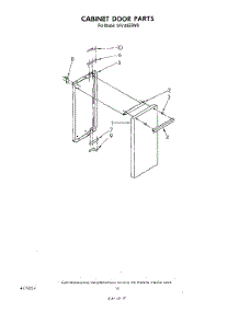 07 - Cabinet Door parts for Whirlpool Range SF514EERW0 from AppliancePartsPros.com