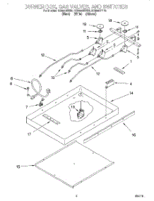 02 - Burner Box, Gas Valves, And Switches parts for Whirlpool Cooktop SC8640EEB0 from AppliancePartsPros.com