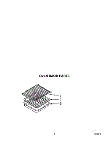 06 - Oven Rack, Lit / Optional parts for Whirlpool Range SF385PEYW2 from AppliancePartsPros.com