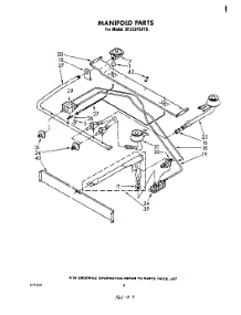 03 - Manifold parts for Whirlpool Range SF333PSPT0 from AppliancePartsPros.com