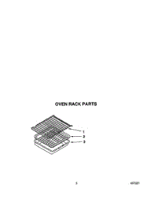 05 - Oven Rack, Literature parts for Whirlpool Range SF397PEYQ2 from AppliancePartsPros.com
