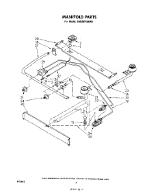 03 - Manifold parts for Whirlpool Range SM958PSKW0 from AppliancePartsPros.com