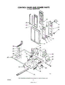 09 - Control Panel And Power parts for Whirlpool Range SM958PSKW0 from AppliancePartsPros.com