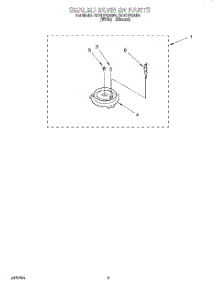 06 - Sealed Burner parts for Whirlpool Range SF317PEAN4 from AppliancePartsPros.com