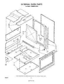 03 - External Oven parts for Whirlpool Range SM988PEPW0 from AppliancePartsPros.com