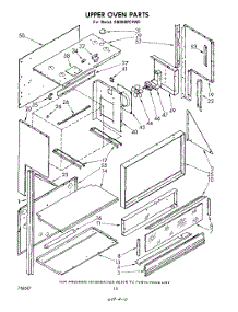 08 - Upper Oven parts for Whirlpool Range SM988PEPW0 from AppliancePartsPros.com