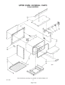 08 - Upper Oven Internal, Lit / Optional parts for Whirlpool Range SE950PERW3 from AppliancePartsPros.com