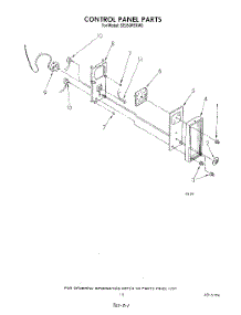 10 - Control Panel parts for Whirlpool Range SE950PERW3 from AppliancePartsPros.com