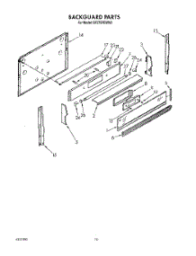 07 - Backguard, Literature parts for Whirlpool Range SF375PEWN2 from AppliancePartsPros.com